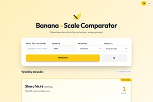 Banana - Scale Comparator